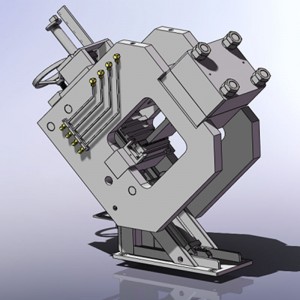 PUL14 CNC U Channel e máquina de marcado de cizalla de perforación de barra plana