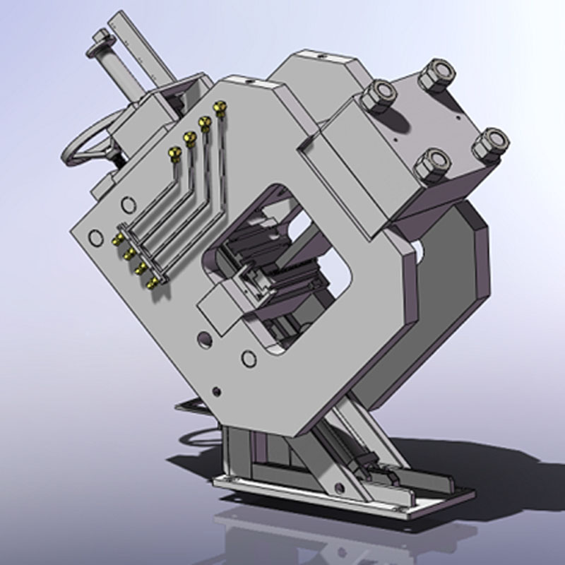 PUL14 CNC stroj za označevanje z U-kanali in ploščatimi prečkami, striženje