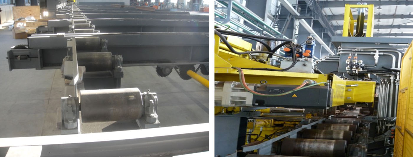 RDS13 CNC Rälssåg och borr kombinerad produktionslinje3