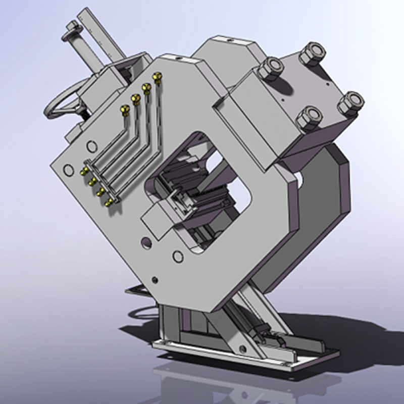 PUL14 CNC U Channel and Flat Bar Punching Shearing Marking Machine